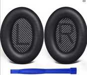 Nauszniki pady gąbki do bose QC35 QC25 QC15 2 AE2 QC2 czarny