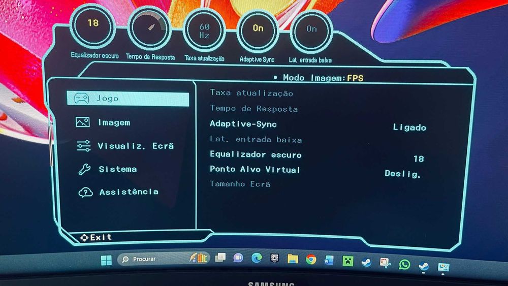 Monitor Gaming Curvo 32'' Odyssey G5 WQHD
