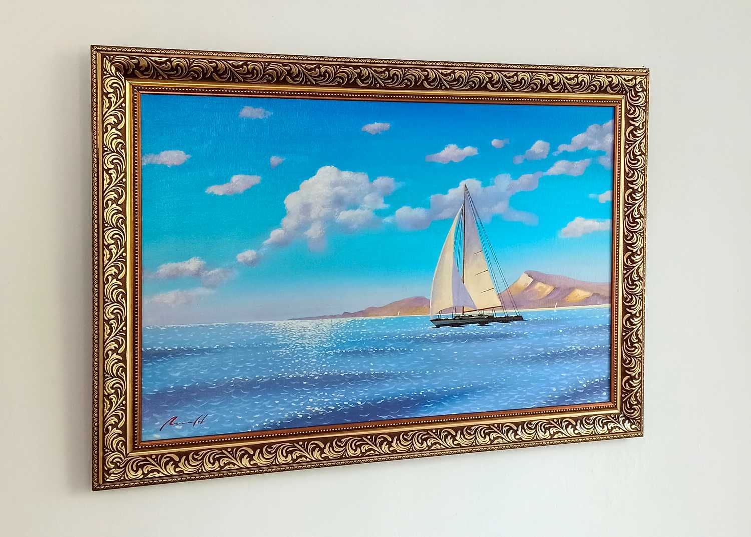 Картина. Морской пейзаж. 40 х 60 см.