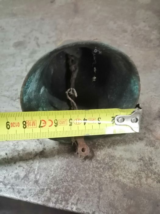 Sino em bronze artigo decorativo