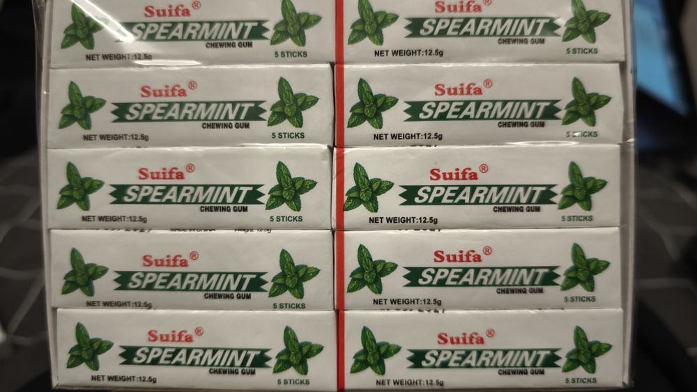 Guma do żucia (płaska)