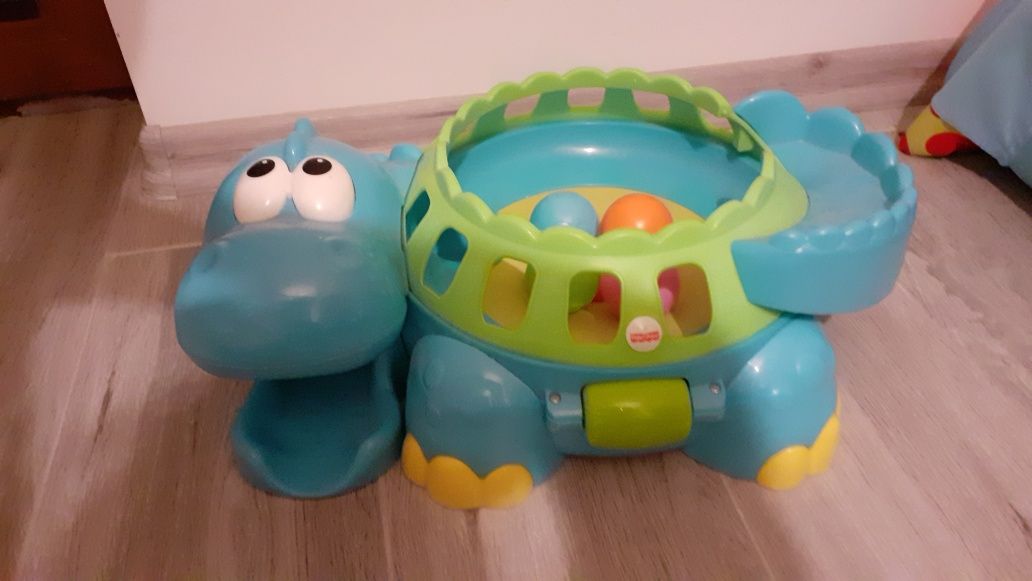 Krokodyl piłeczkowy  Fisher Price / dinozaur