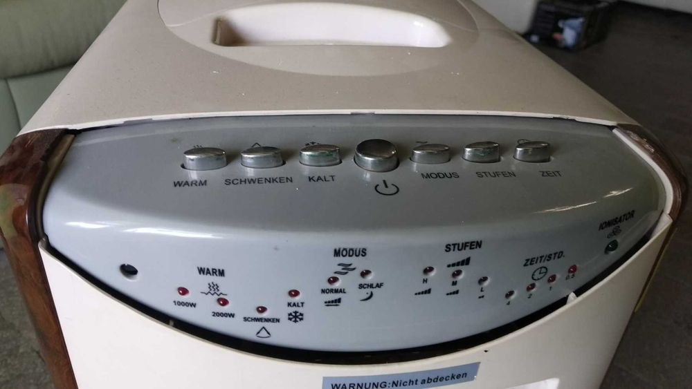 Вентилятор охлаждение/обогрев тепловентилятор камин Нeizlüfter bs-288