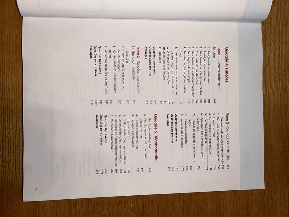 Livro Preparação para o exame de matemática A 12º ano