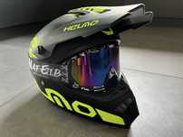 Kask motocyklowy cross enduro atv quad nowy rozmiar M jak UFO virtue