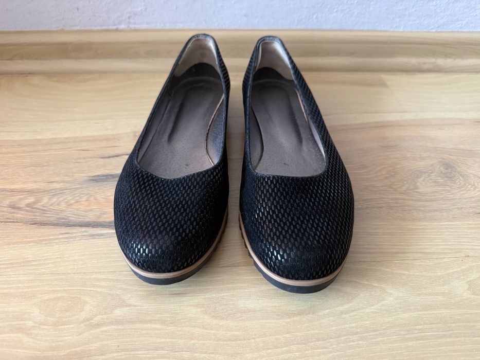Czarne baleriny rozmiar 39