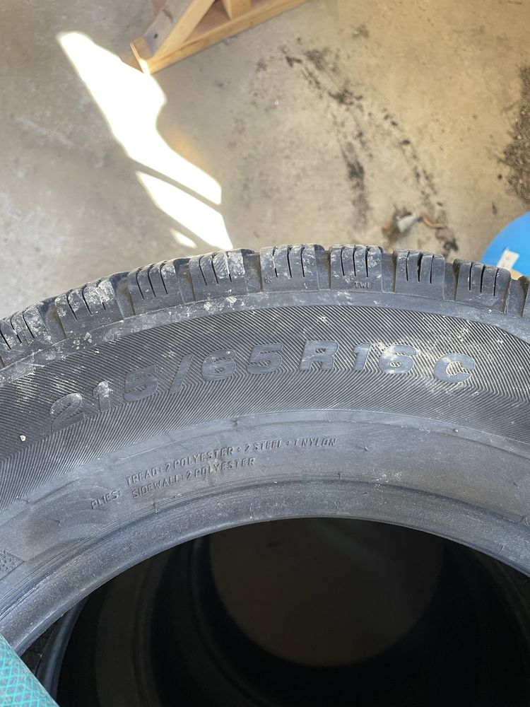 Opony 215 65 r16c do busa zimowe