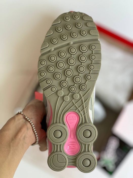 АКЦІЯ! Кросівки Nike Shox Ride 2 SP x Supreme White/Grey /Pink | 37-40