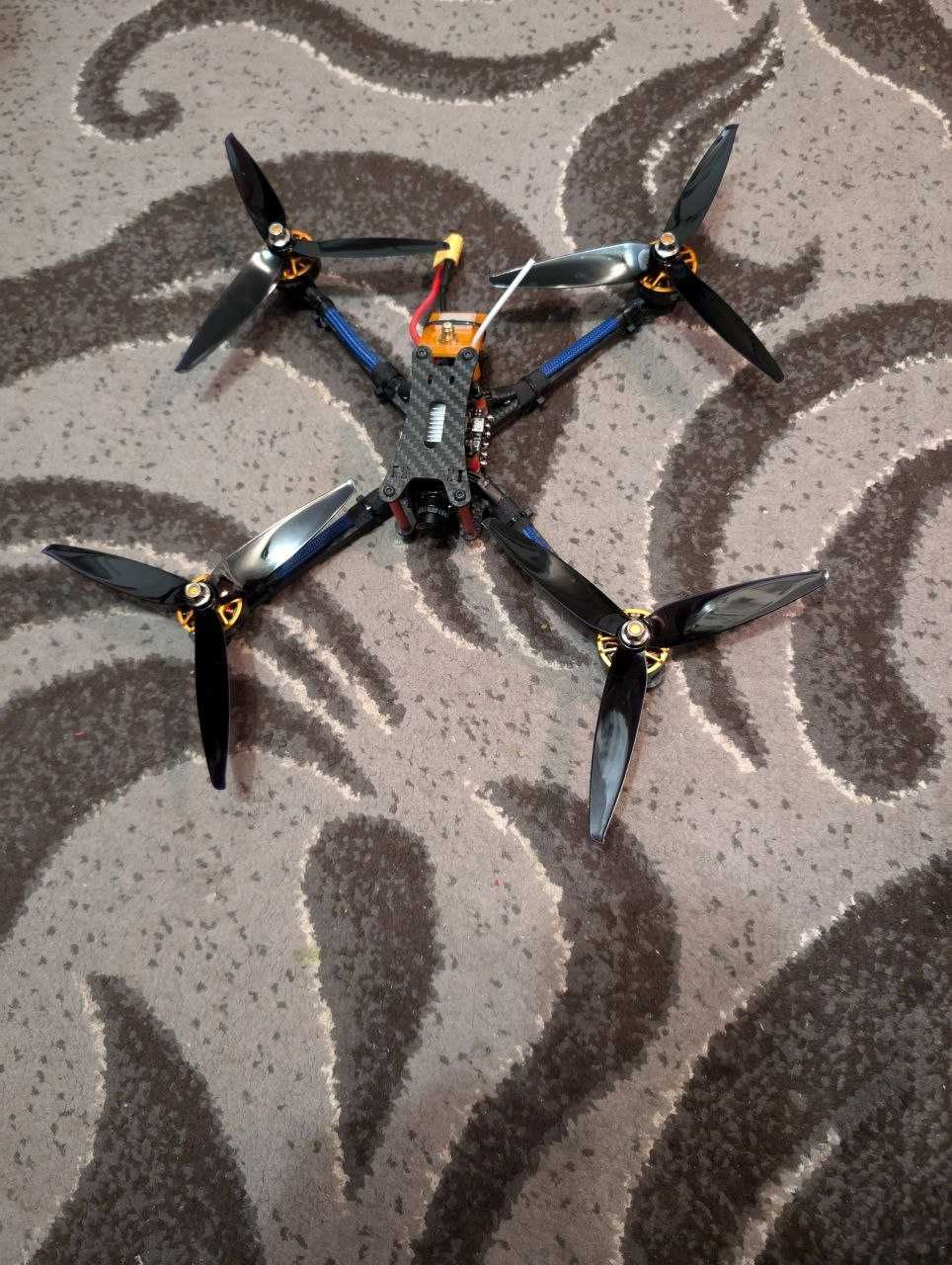 FPV дрон 7 дюймів Darvin129 Long Range BNF ELRS 2.4G