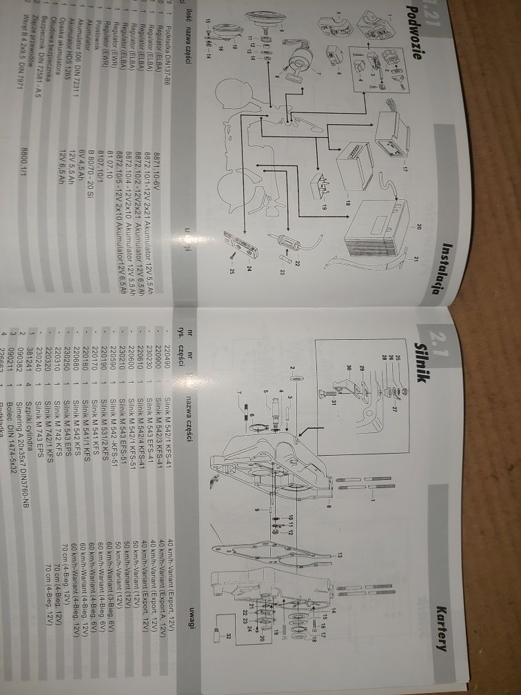 Instrukcja obsługi katalog czesci rama silnik simson sr50 sr80 pl