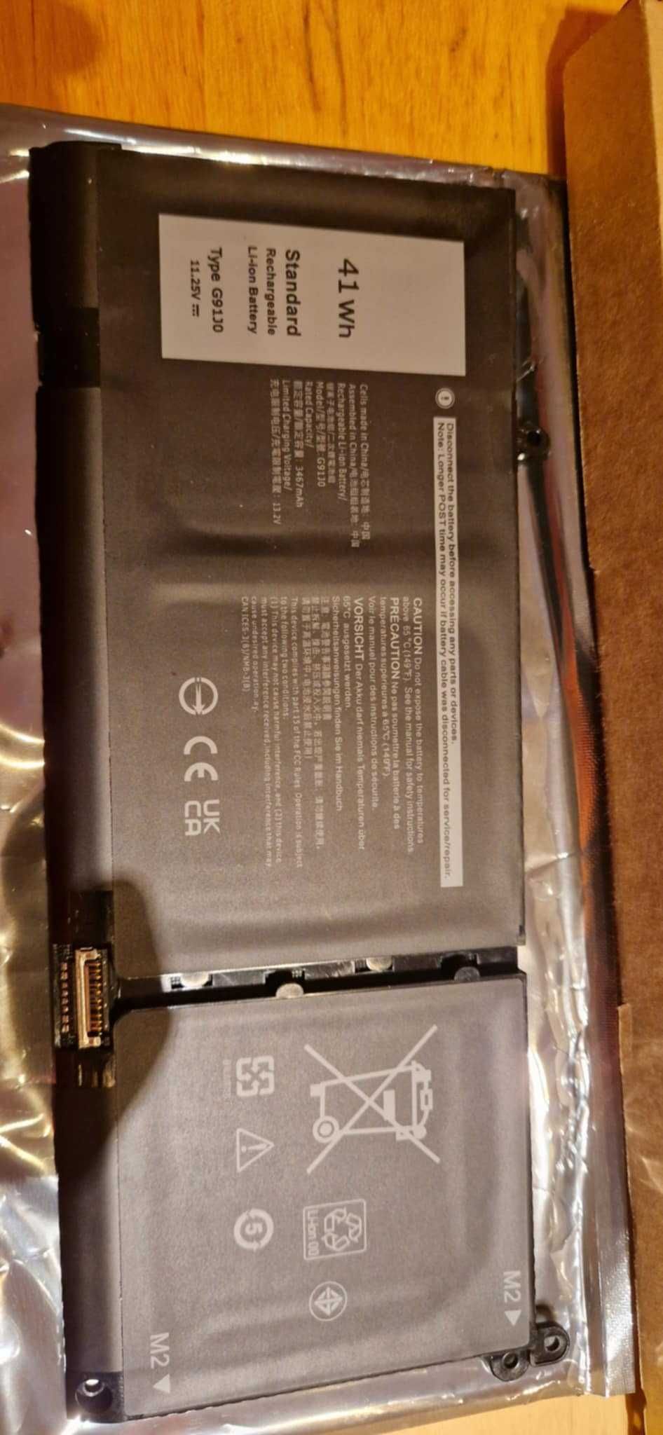 Bateria do laptopa Dell - G91J0 41Wh/3467mAh