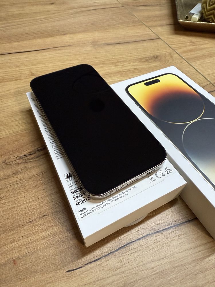 iPhone 14 Pro Gold, 128GB Stan idealny