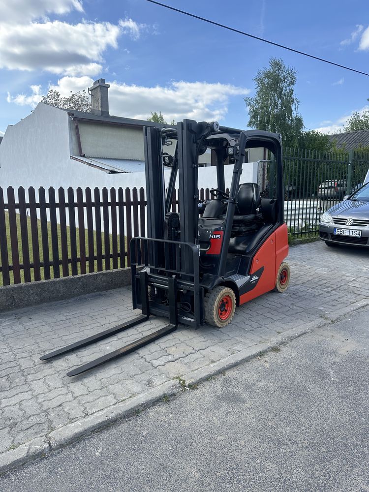 Wózek widłowy Linde H16T EVO triplex 391 jak toyota  h18 h20