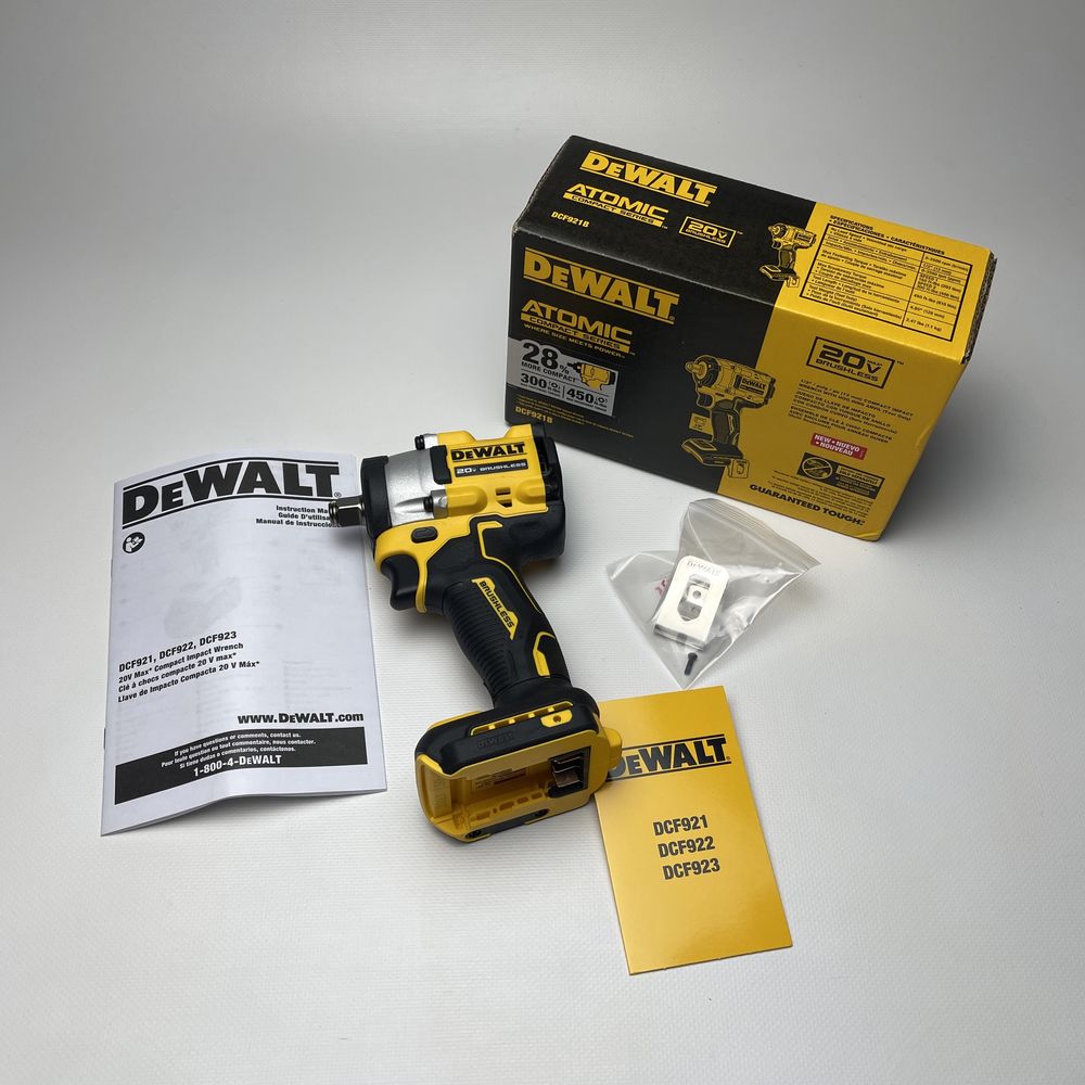 Dewalt Безщіточний Гайковерт DCF921 1/2 20V з США