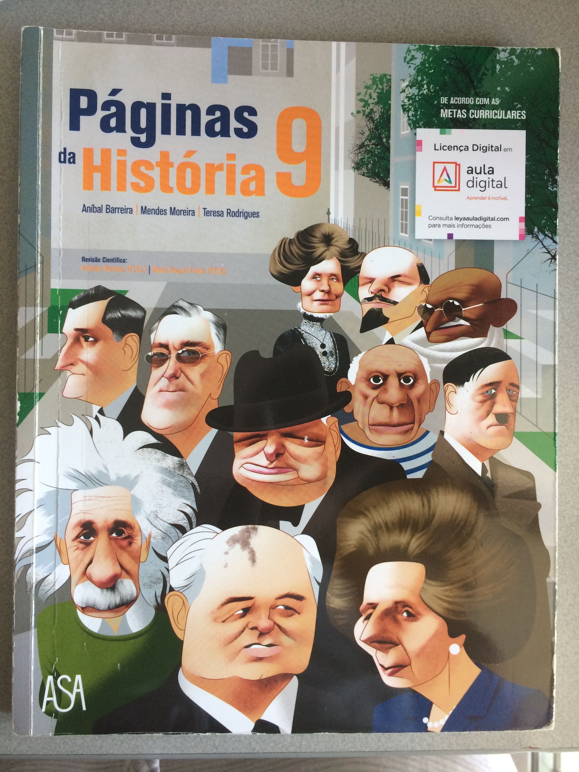 Páginas da História - História - 9º Ano - Manual