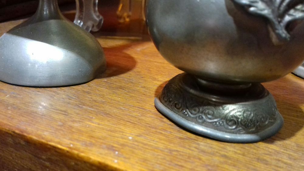 Conjunto decorativo Estanho