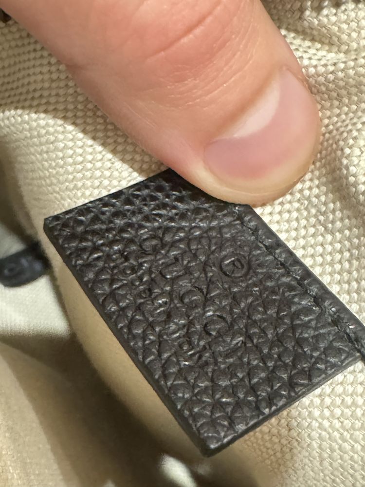 Сумка Gucci шкіряна не канва