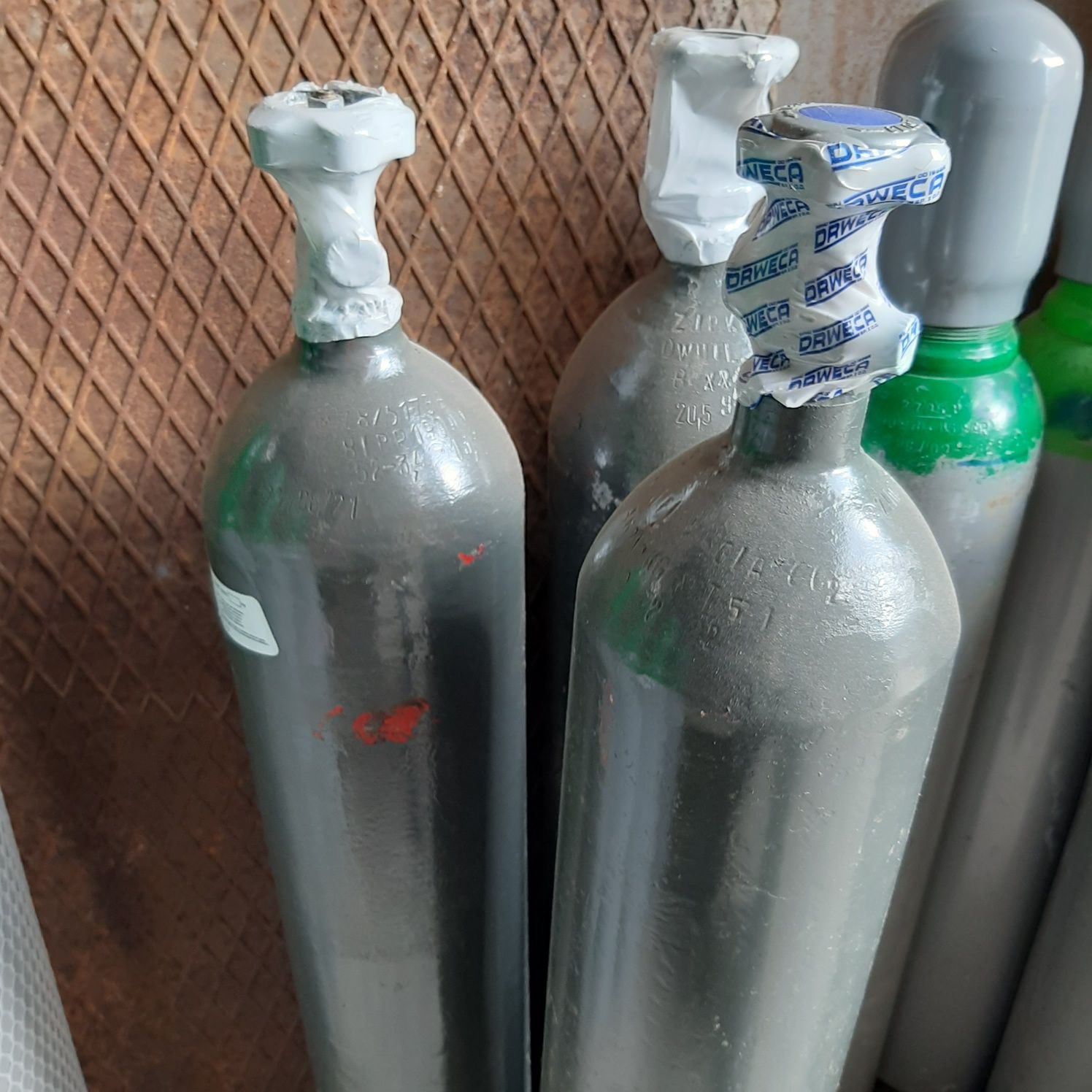Butla 8 litrów CO2 / MIX / ARGON / AZOT / NH5