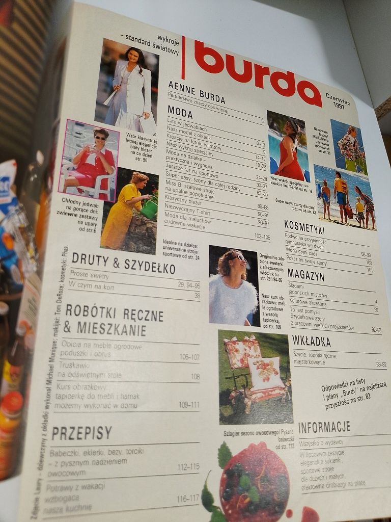Burda czerwiec 1991