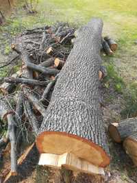 Drewno dębowe, różne długości i grubości.