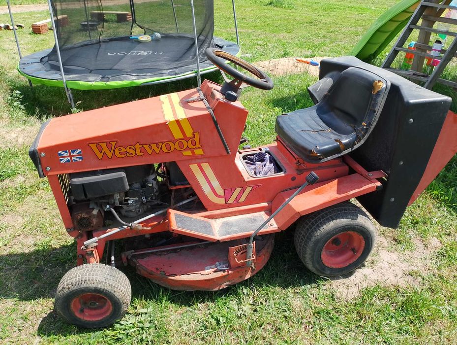 Kosiarka westwood uszkodzona skrzynia
