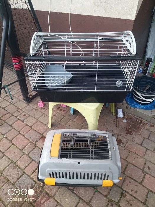 Klatka duża i transporter