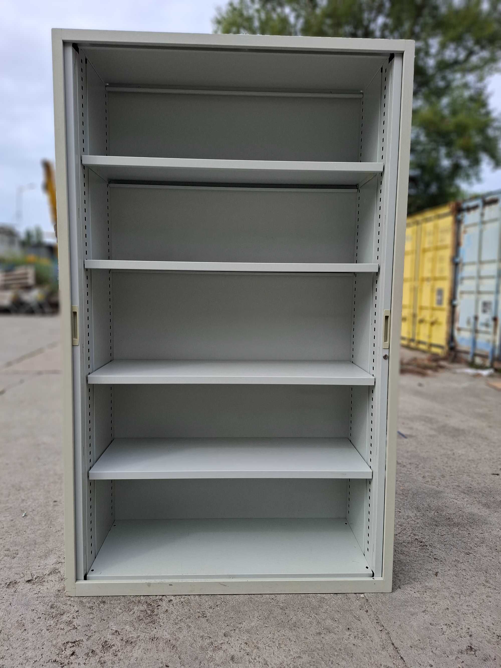 szafa metalowa roletowa 195x120x47 cm, szafa metalowa żaluzjowa