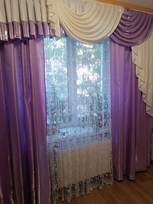Штора Ламбрекен Тюль