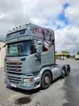 Scania R580 6x2 pusher V8 EURO 6 Z ADBLUE retarder sprowadzona