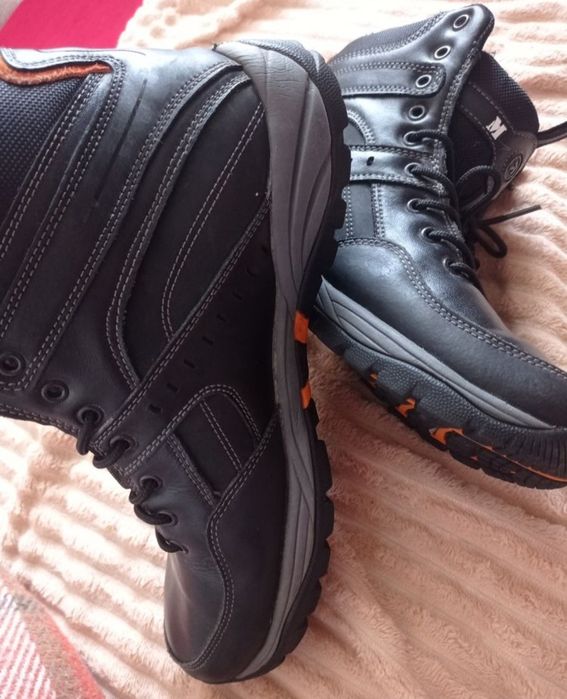 Зимние теплые мужские ботинки кроссовки RESTIME 43 размер