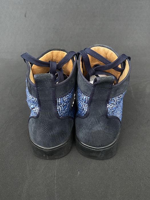 Christian Louboutin blue shoes