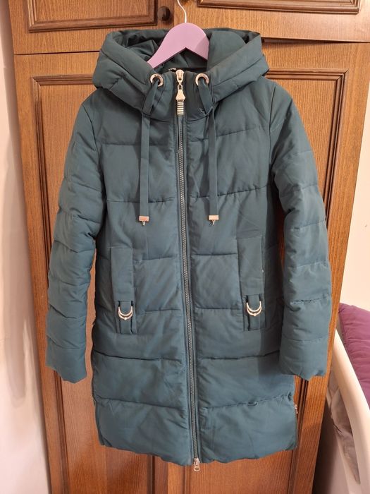 Курта пуховик , пальто кашемир жіноче