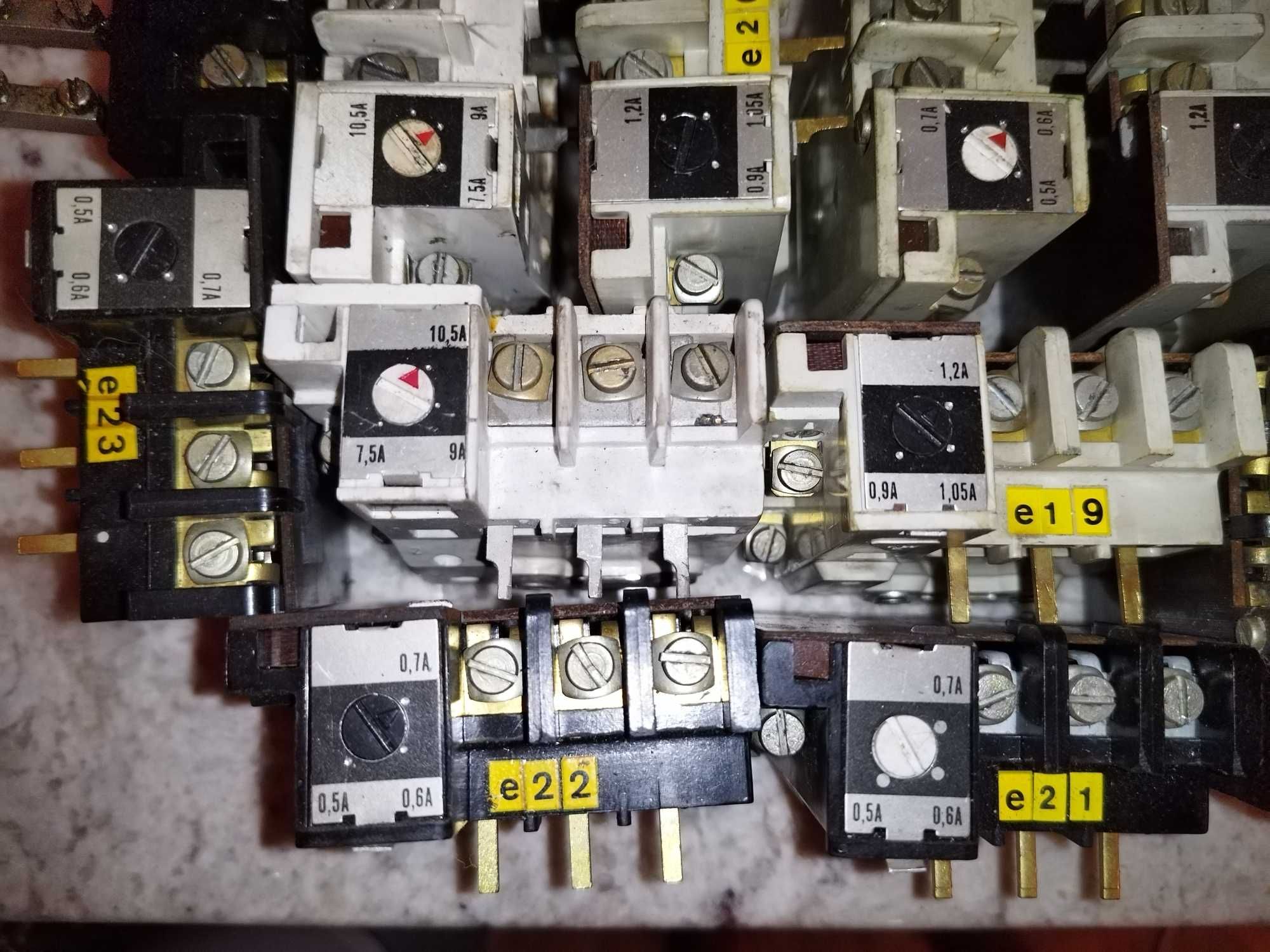 14 szt zabezpieczenia termiczne FAEL PSM-1 i P-16