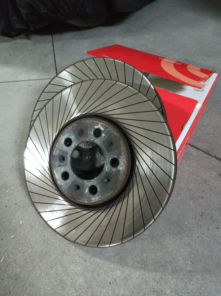 Discos brembo 288 + pastilhas Ferodo Rancing Ibiza 6L FR