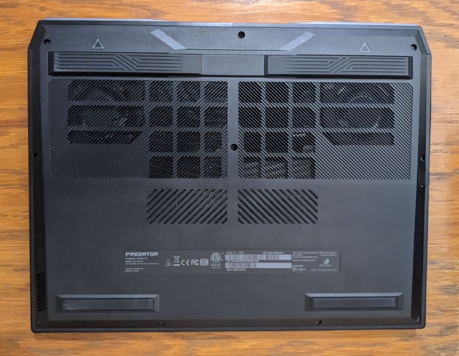 Acer Predator Helios Neo 16 rtx4070