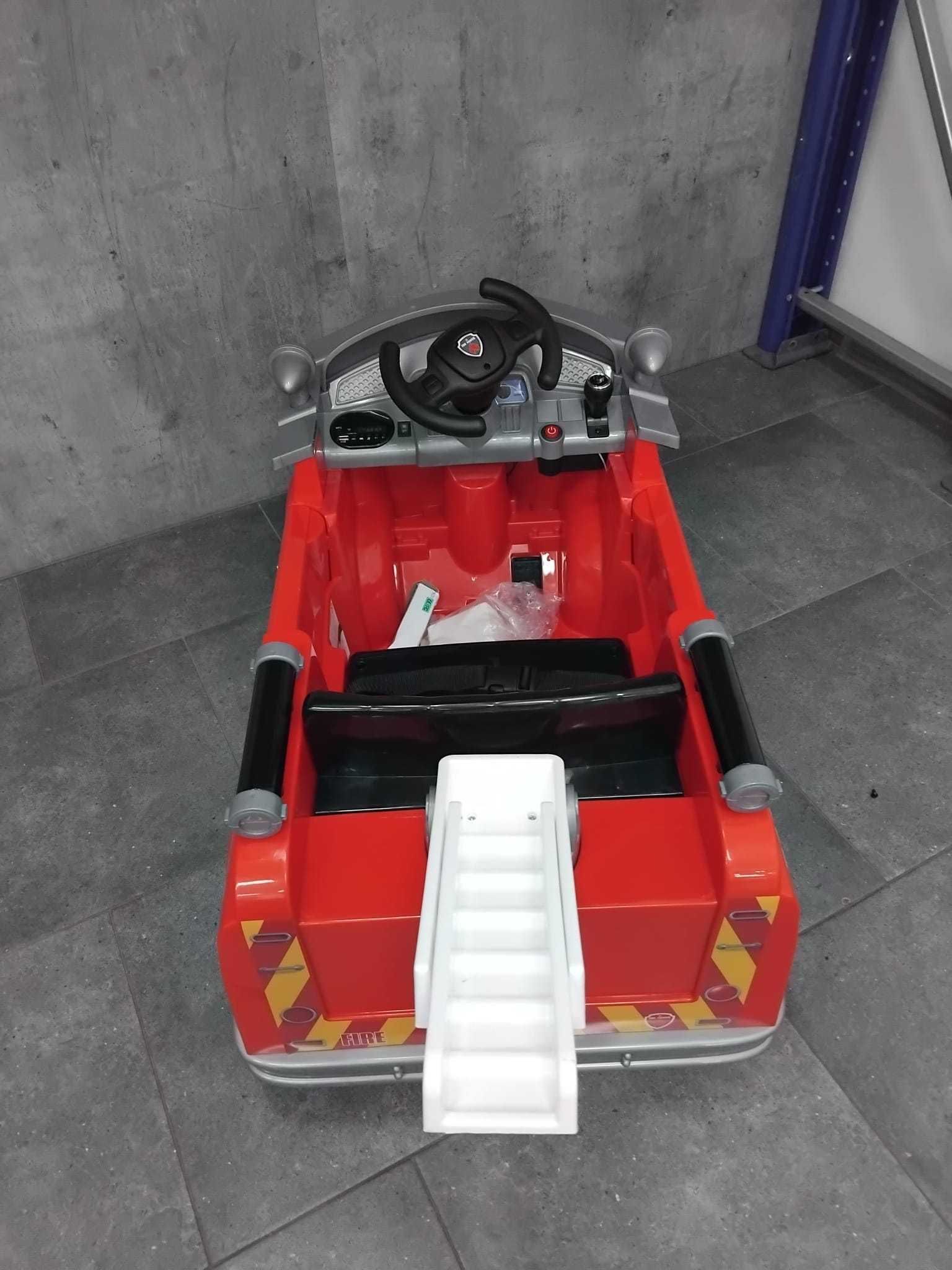 Autko akumulator PSI PATROL Straż Pożarna Elektryczny Dla Dziecka
