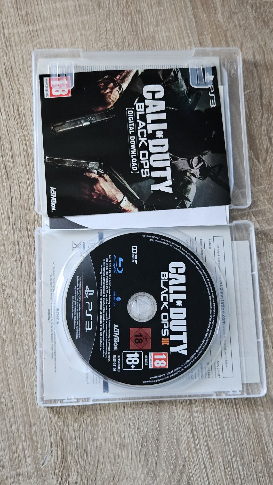 Jogo Original PS3 - Call of Duty: Black Ops III - Em Excelente Estado