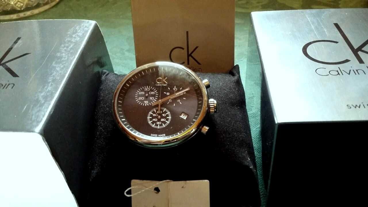 Часы Calvin Klein.Часы "Слава".Набор бижутерии Чехия
