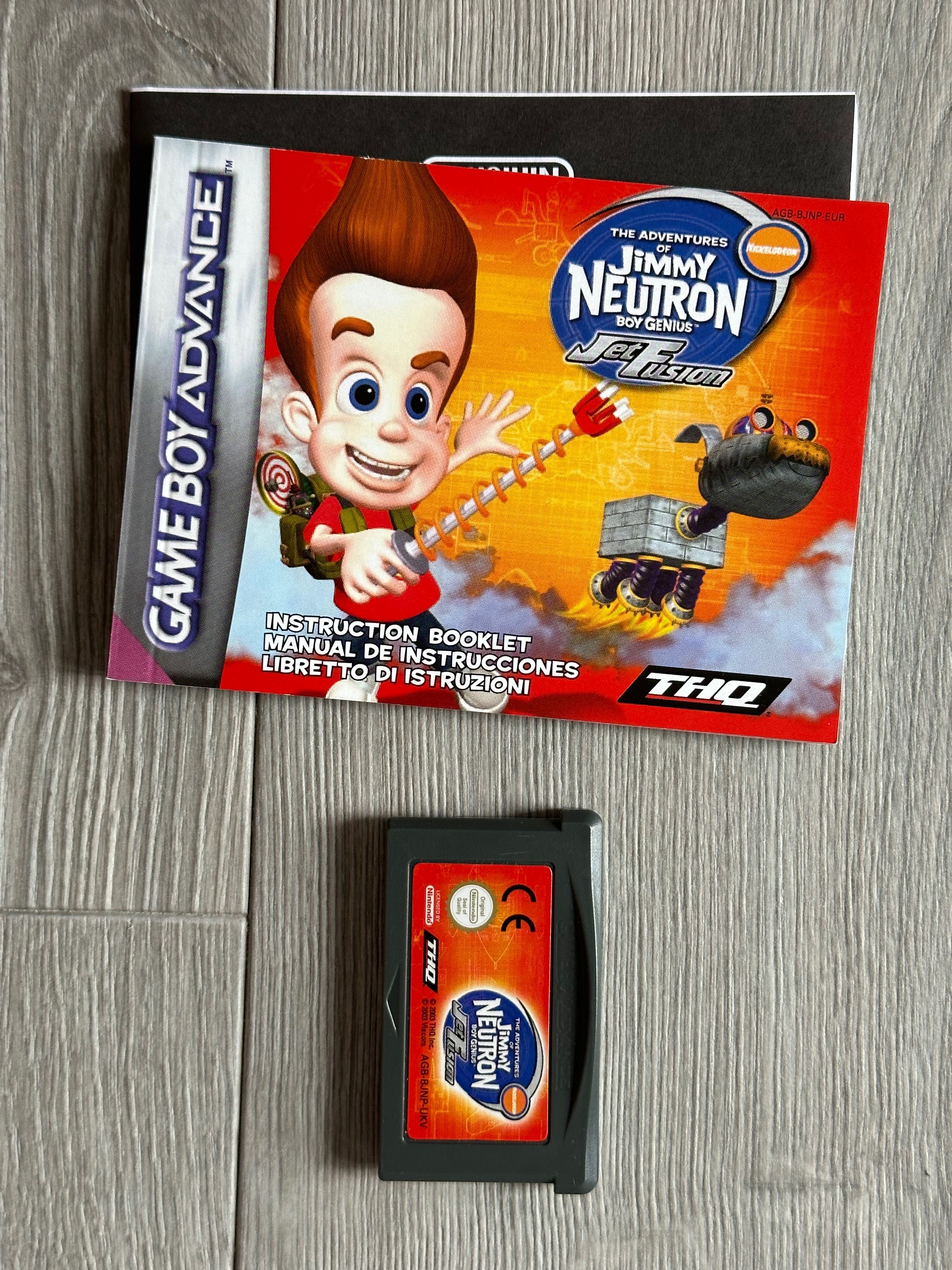 The Adventures of Jimmy Neutron: Jet Fusion / Game Boy Advance