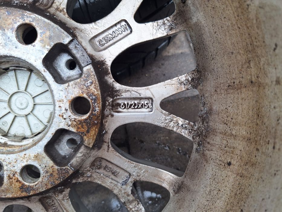 Felgi aluminiowe koła 15 cali BBS RX236 BMW e36 e46 5x120 szprychowe