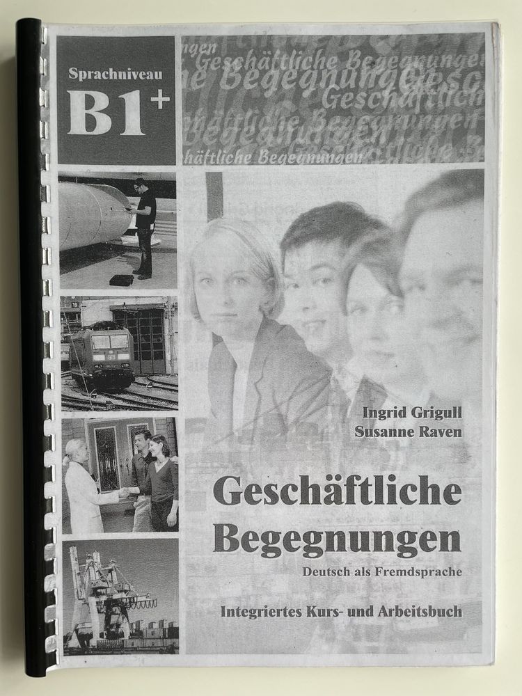 Podręcznik do niemieckiego Geschäftliche Begegnungen B1+