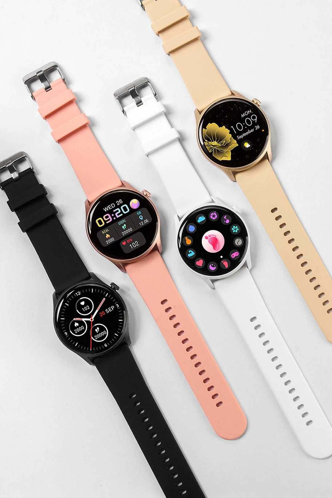 SmartWatch SKY 8 kroki, kalorie, tętno, ciśnienie, powiadomienia, PL.