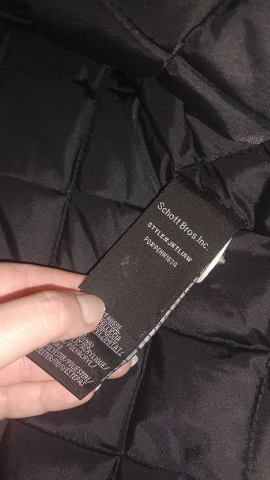 Schott NYC  американка парка куртка M