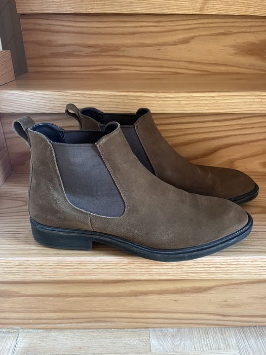 Skórzane sztyblety ECCO r.45