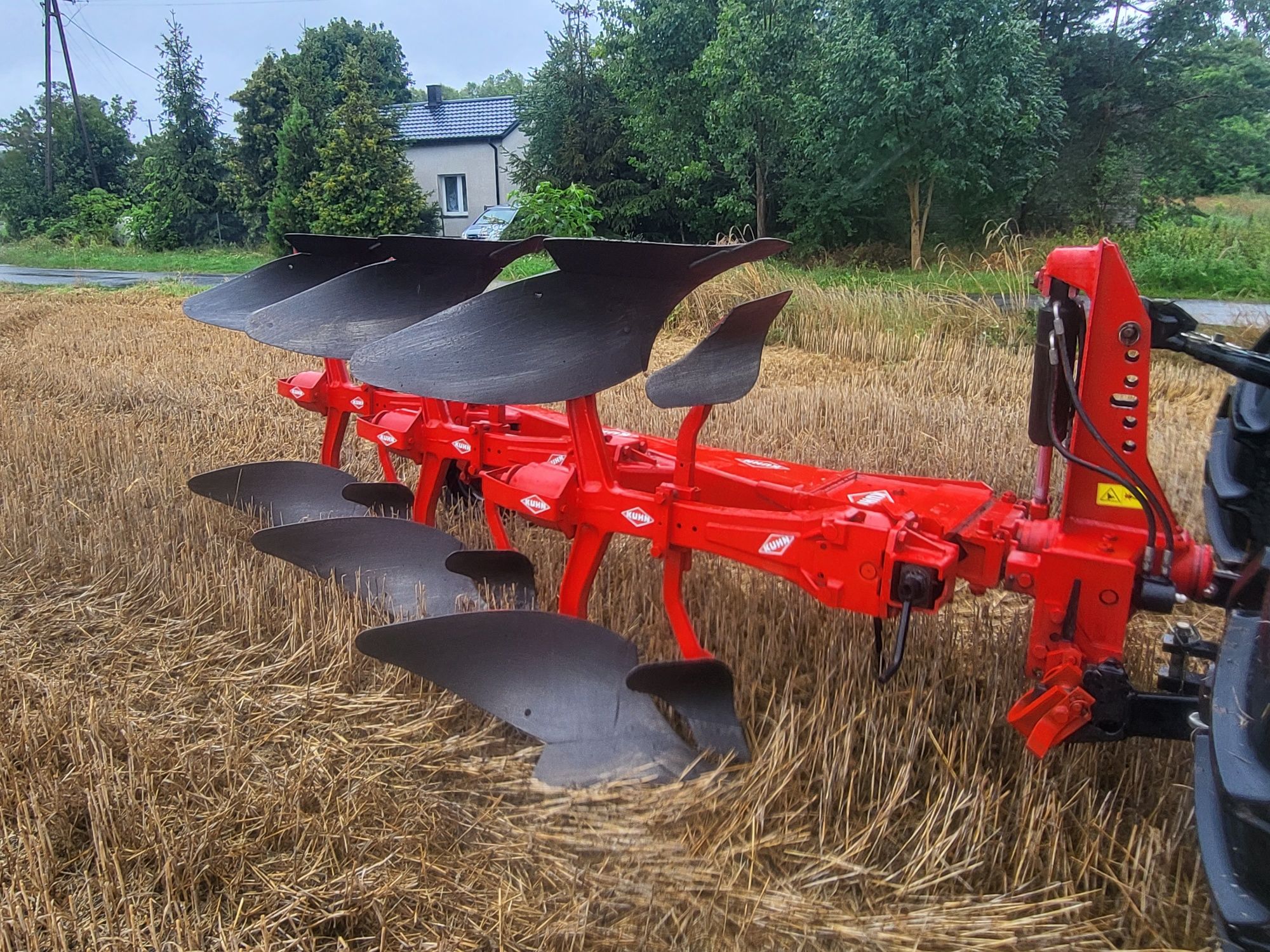 Pług 3 skibowy Obrotowy Kuhn Master 120! Zabezpieczenie Non-Stop! Igła