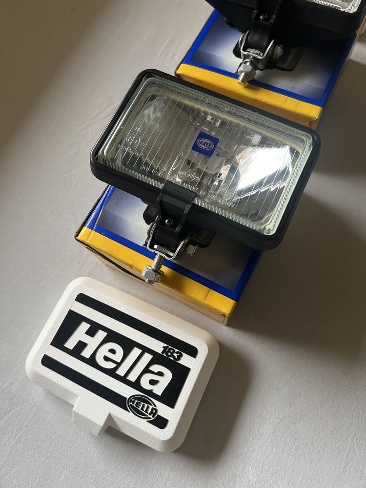 Nowe halogeny Hella 183 rarytas retro