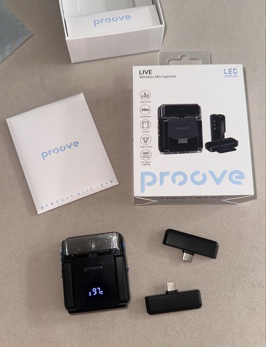 Мікрофон петличка Proove новий!