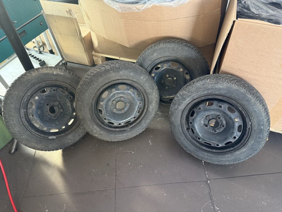 Okazja! Komplet kół VW 14’ zimowe FULDA 165/70R14 et35 5x100 57.1mm
