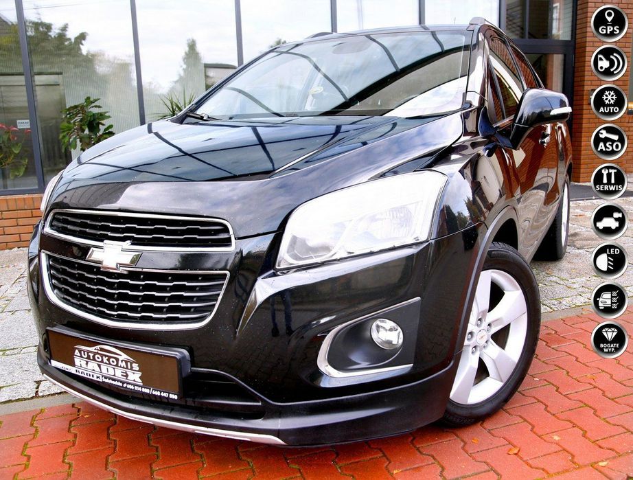 Chevrolet Trax Klimatronic|Kamera|Navi|Skóry|Parktronic| Serwisowany|Zarej.|GWARANCJA