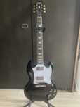 Epiphone sg standard ebony stalowe progi